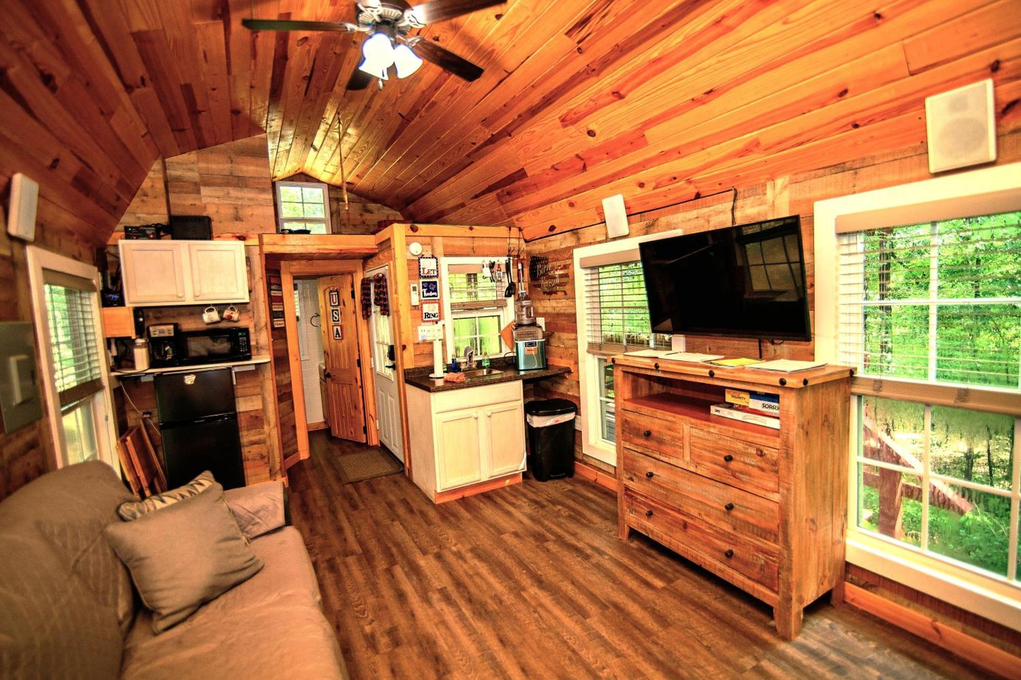 The Americana - Parker Creek Bend Cabins Мърфрисборо Екстериор снимка