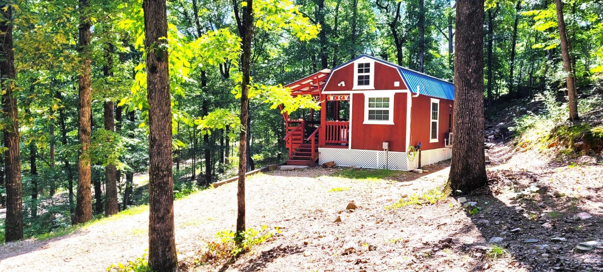 The Americana - Parker Creek Bend Cabins Мърфрисборо Екстериор снимка