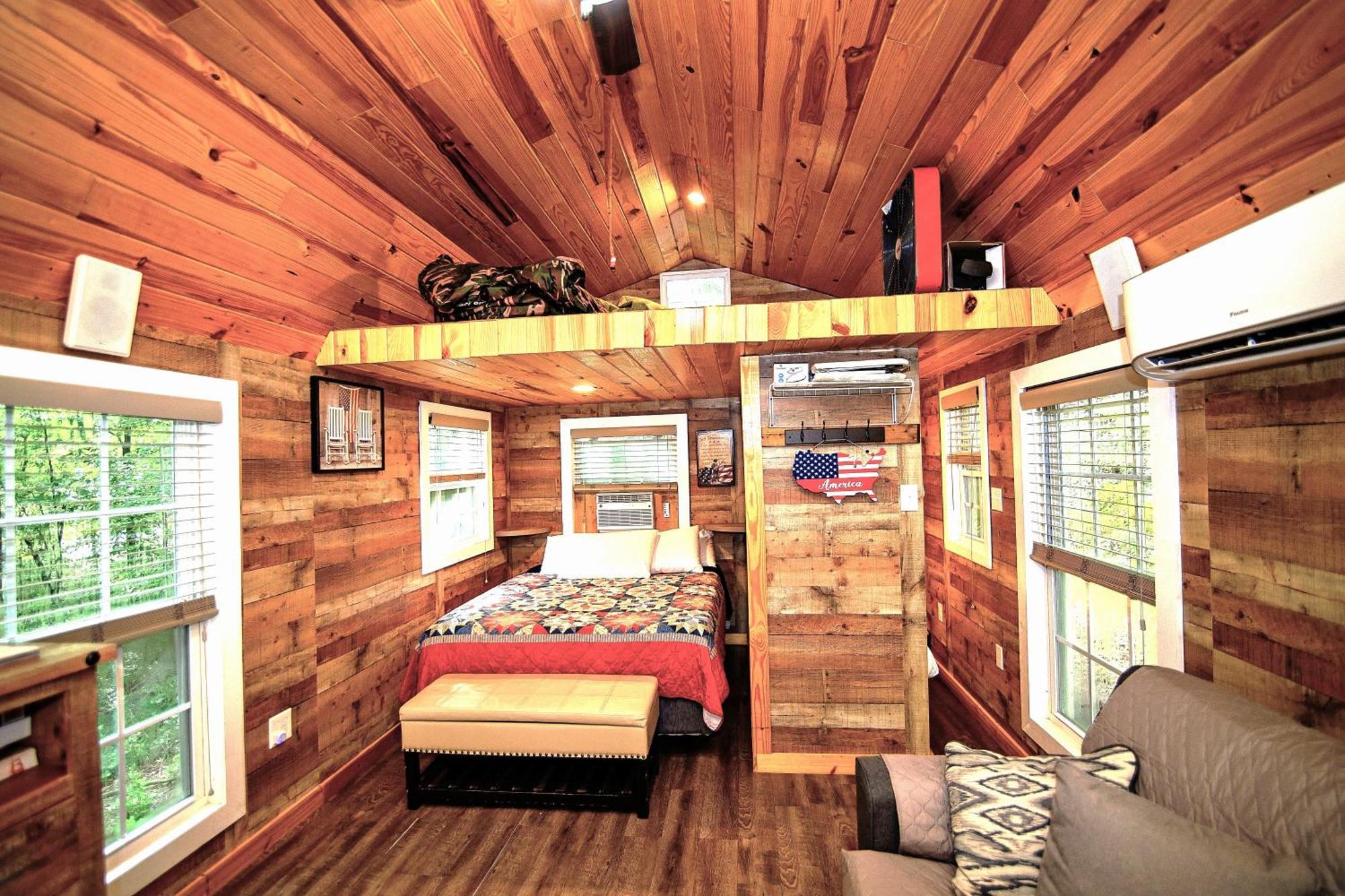 The Americana - Parker Creek Bend Cabins Мърфрисборо Екстериор снимка
