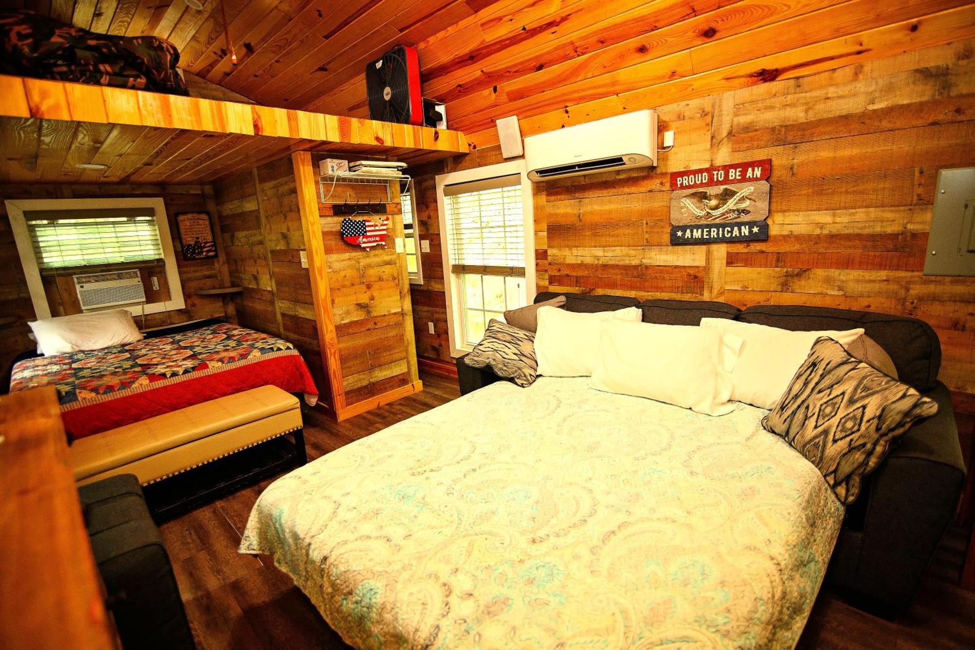 The Americana - Parker Creek Bend Cabins Мърфрисборо Екстериор снимка