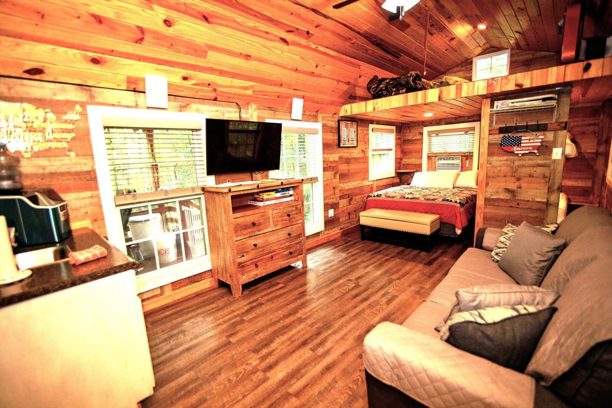 The Americana - Parker Creek Bend Cabins Мърфрисборо Екстериор снимка